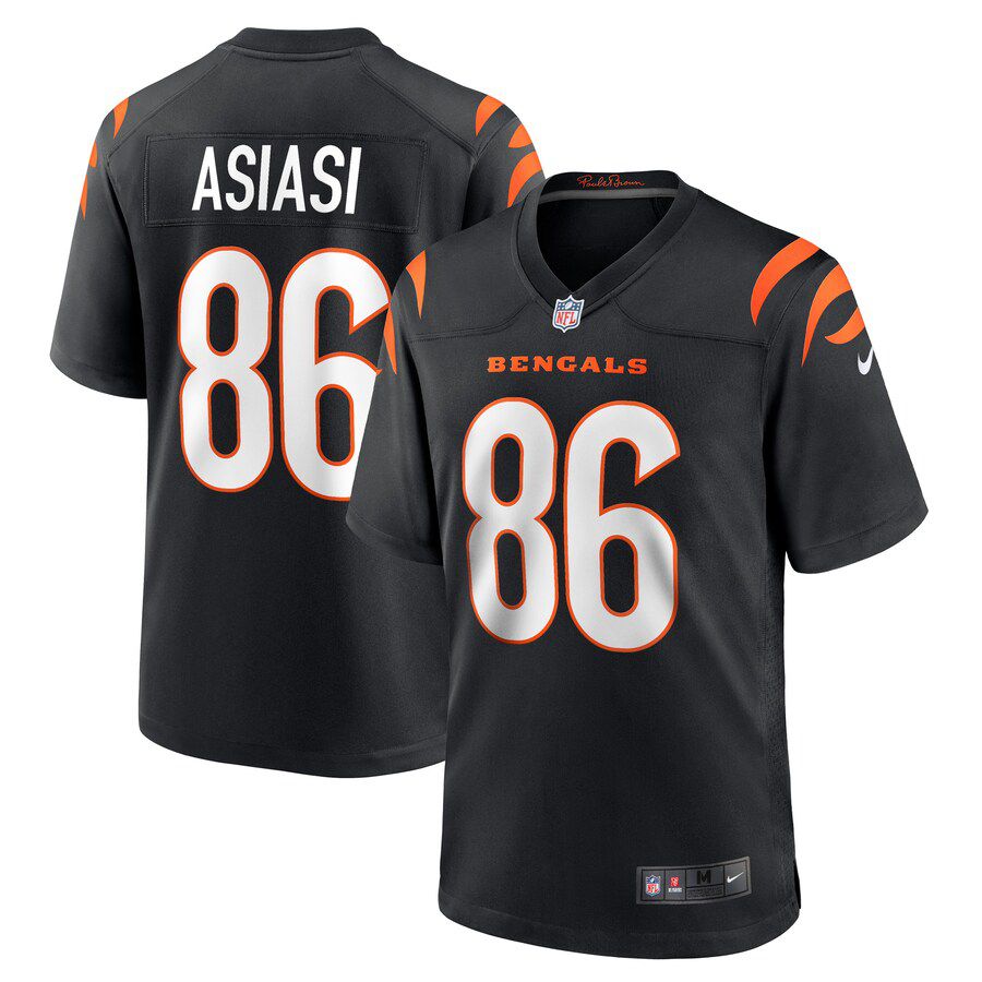 Men Cincinnati Bengals #86 Devin Asiasi Nike Black Game Player NFL Jersey->women nfl jersey->Women Jersey